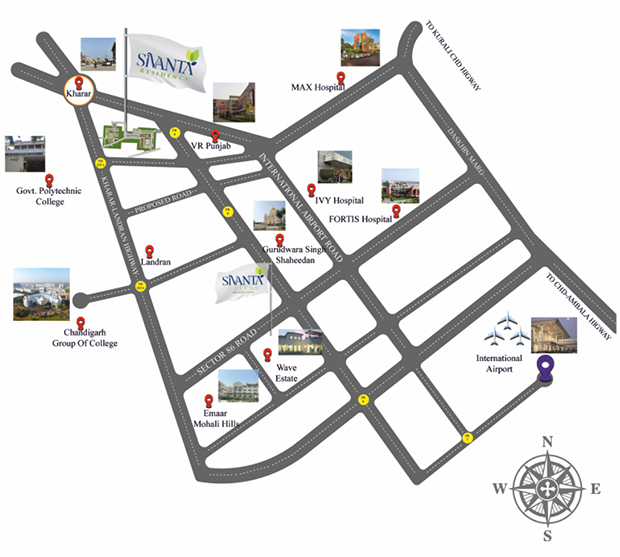 3BHK + STORE/PUJA ROOM - TYPICAL FLOOR PLAN